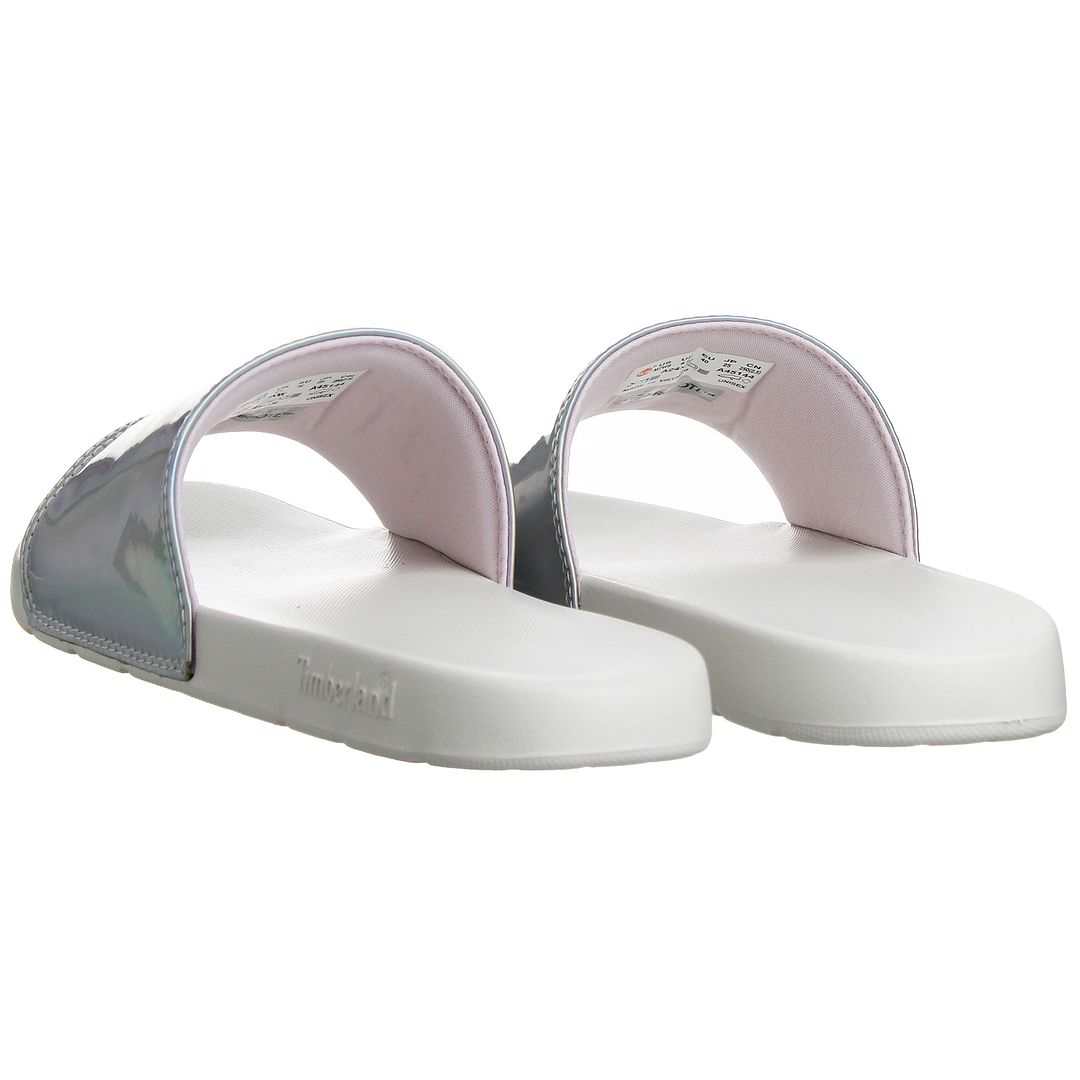 Timberland Playa White Womens Sliders