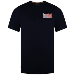 Timberland Stacked Mens Navy T-Shirt