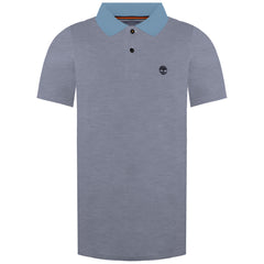 Timberland Pique Mens Light Blue Polo Shirt