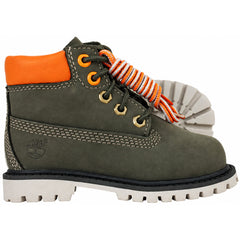 Timberland 6inch Premium Waterproof Kids Dark Green Boots