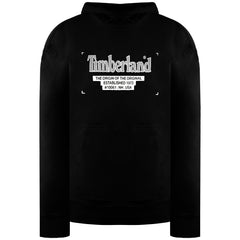 Timberland Logo Mens Black Hoodie