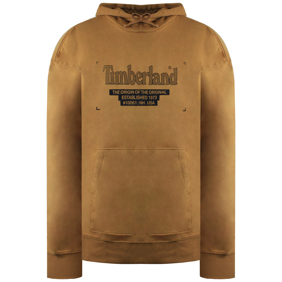 Timberland Logo Mens Wheat Hoodie