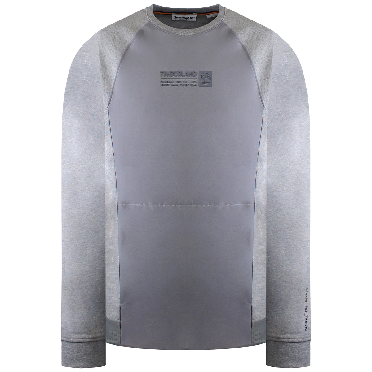 Timberland Logo Mens Grey Sweater