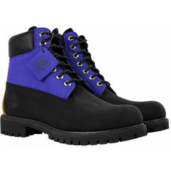 Timberland 6inch Premium Waterproof Mens Black/Purple Boots