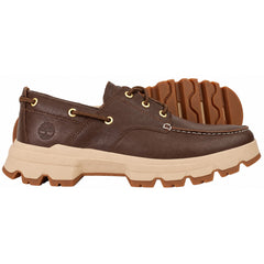 Timberland Ultra Moc Toe Oxford Mens Dark Brown Shoes