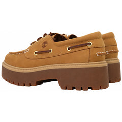 Timberland Stone Street Womens Wheat Boat Shoes