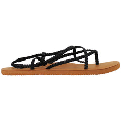 Billabong Crossing By Womens Black Sandals