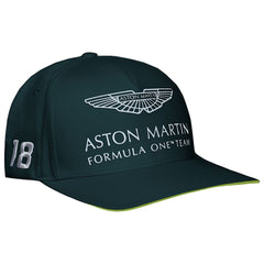 Aston Martin F1 Official Driver Lance Stroll Mens Green Cap