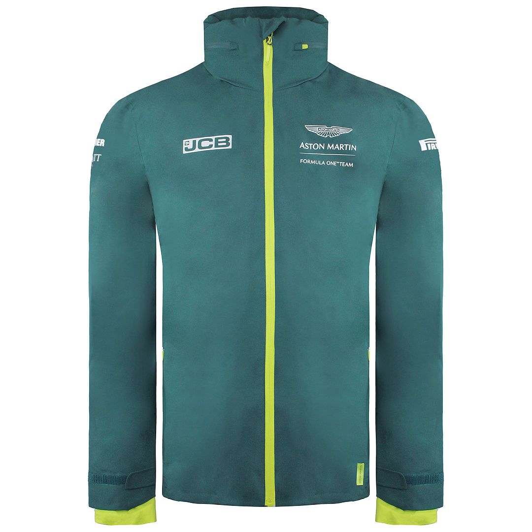 Aston Martin F1 Official Team Mens Green Jacket