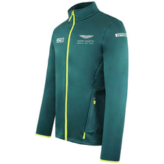 Aston Martin F1 Official Team Womens Green Softshell Jacket