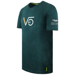 Aston Martin F1 Official Team Mens Green T-Shirt