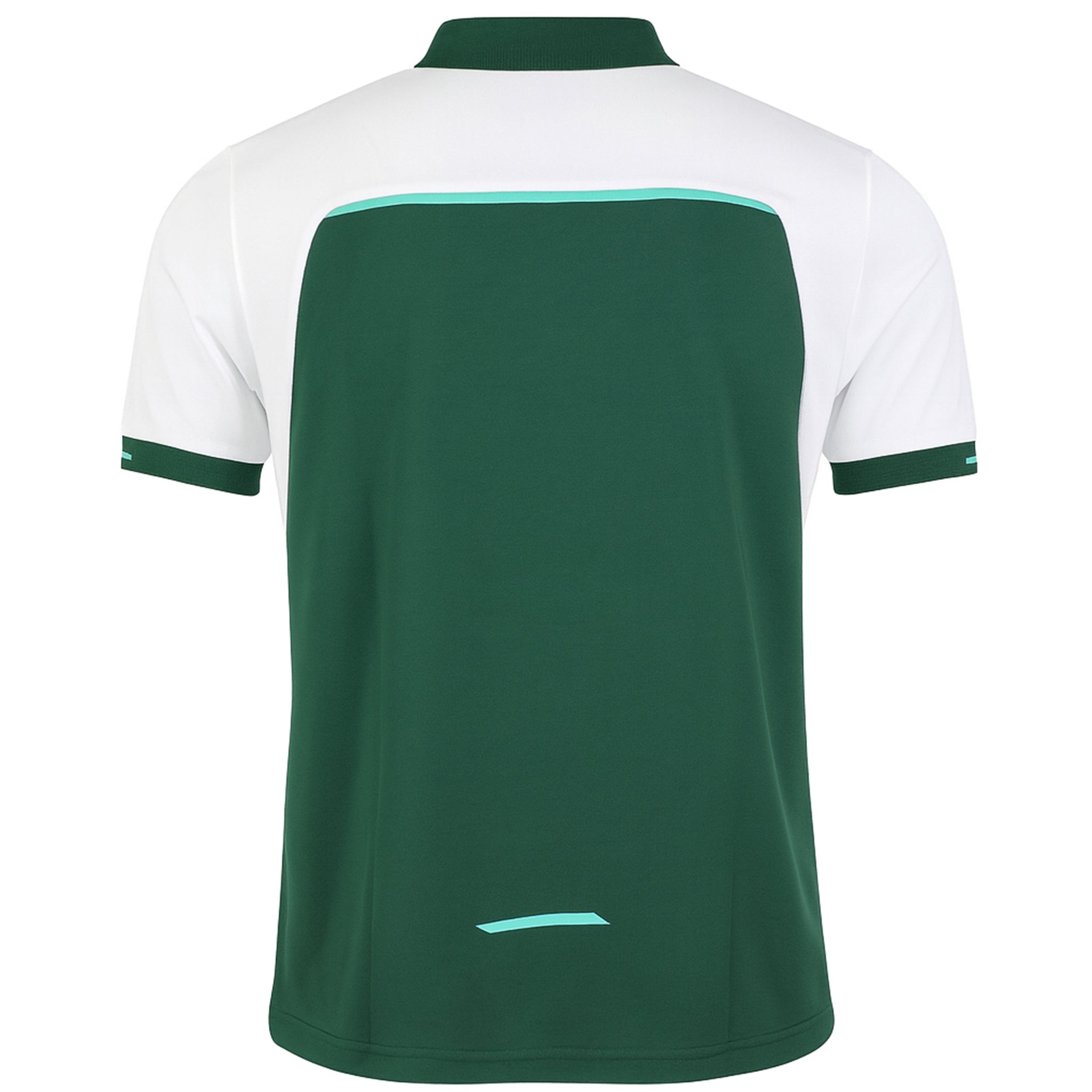 Castore AMC Technical Mens White/Green Tennis Polo Shirt