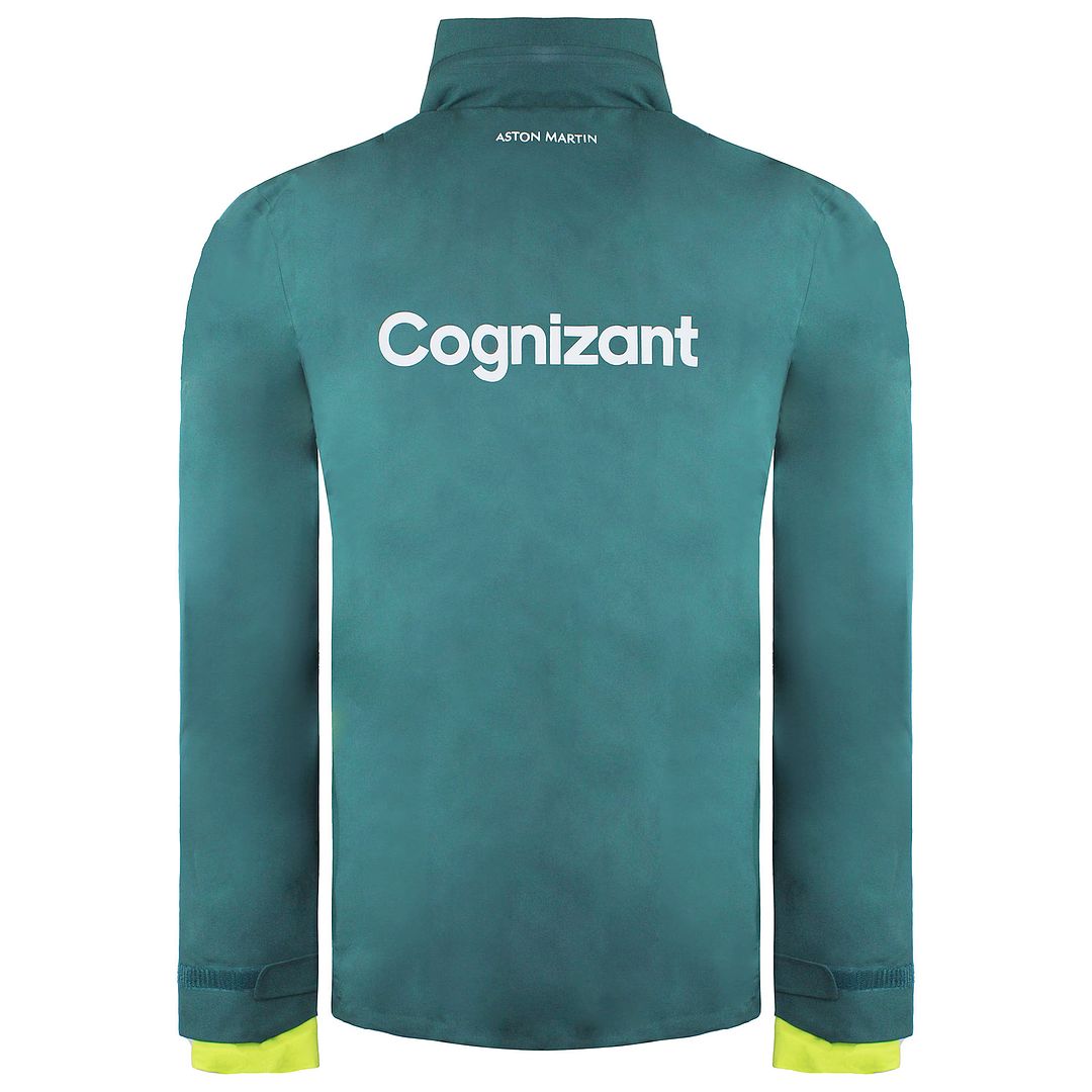 Aston Martin Cognizant F1 Official Team Mens Green Jacket