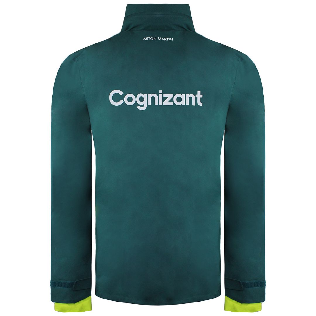 Aston Martin Cognizant F1 Official Team Mens Green Jacket