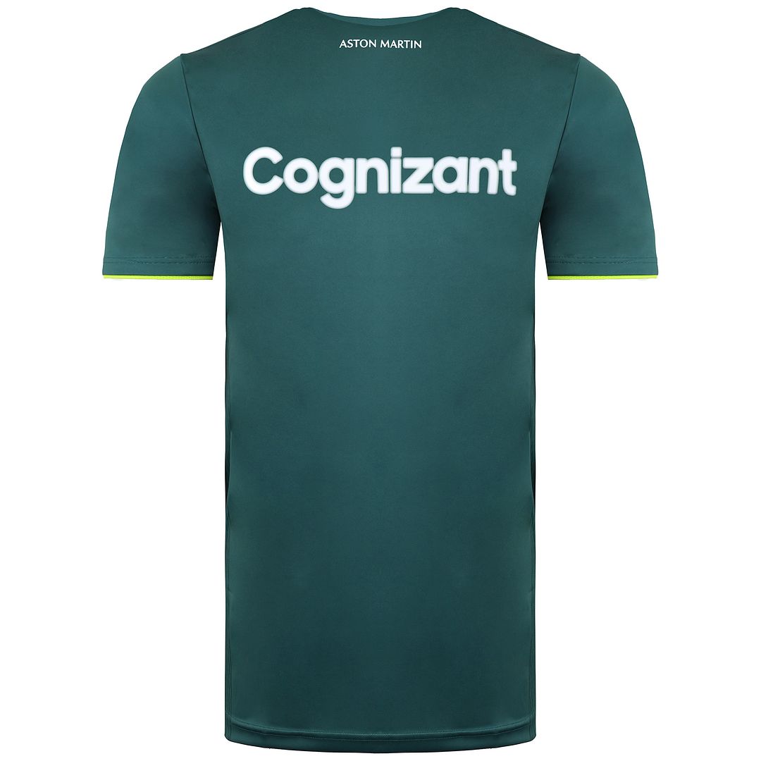 Aston Martin Cognizant F1 Official Mens Green T-Shirt