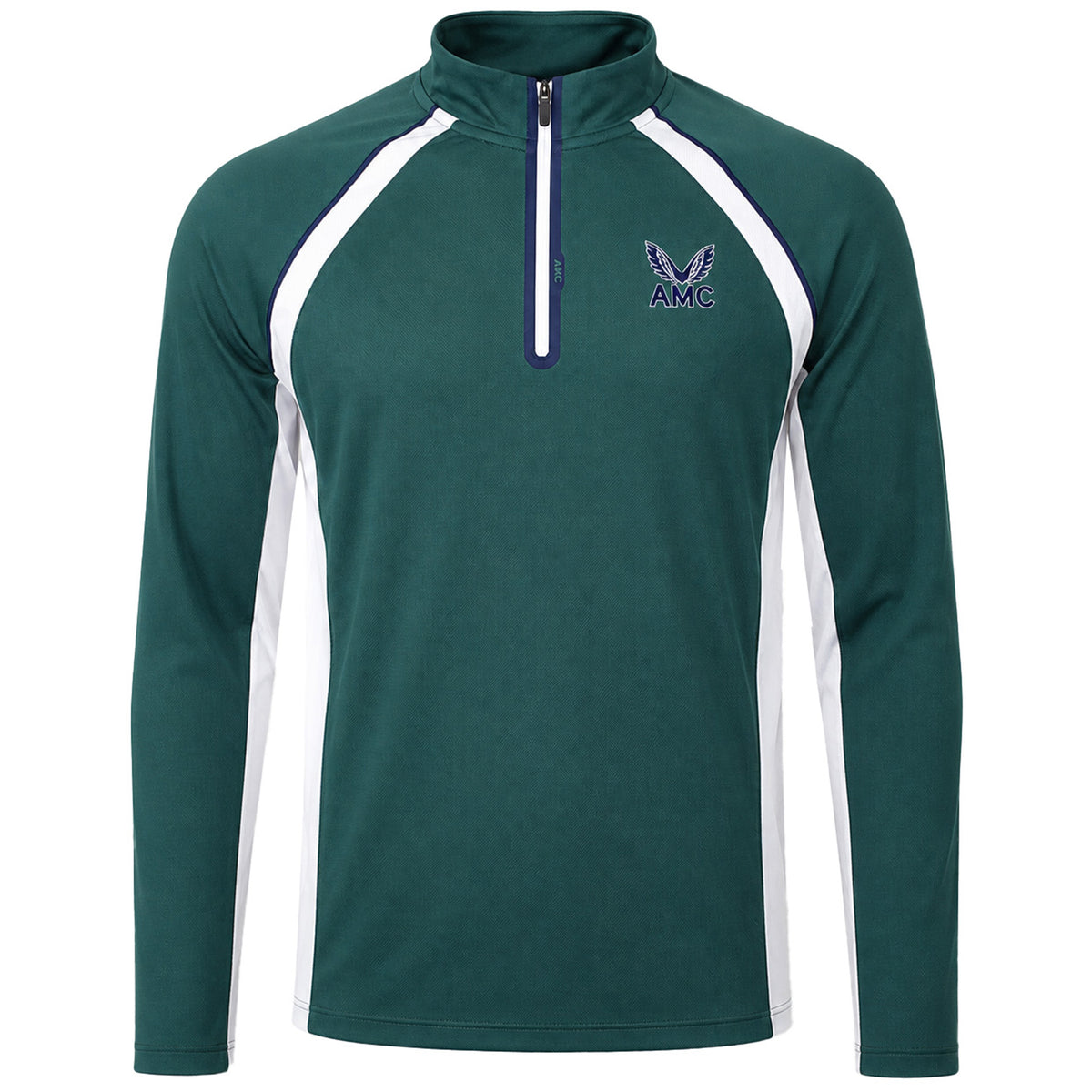 Castore AMC Aeromesh Mens Green Tennis Top