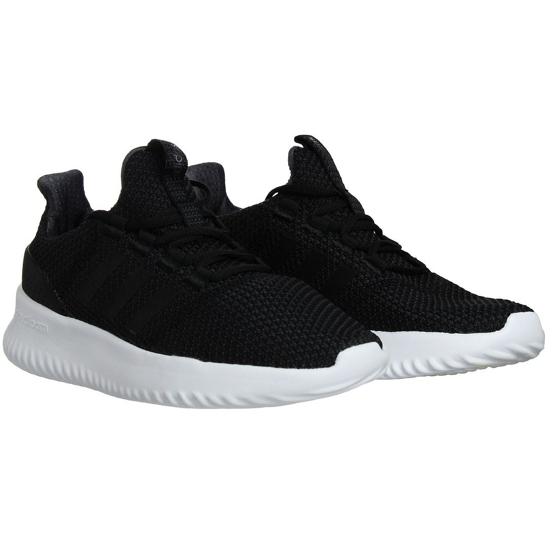 Adidas CloudFoam Ultimate Kids Black Trainers