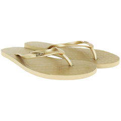 Roxy Viva IV Womens Brown Flip-Flops