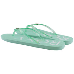 Roxy Viva Jelly Womens Mint Flip-Flops