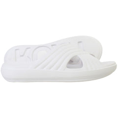 Roxy Rivie Womens White Sliders