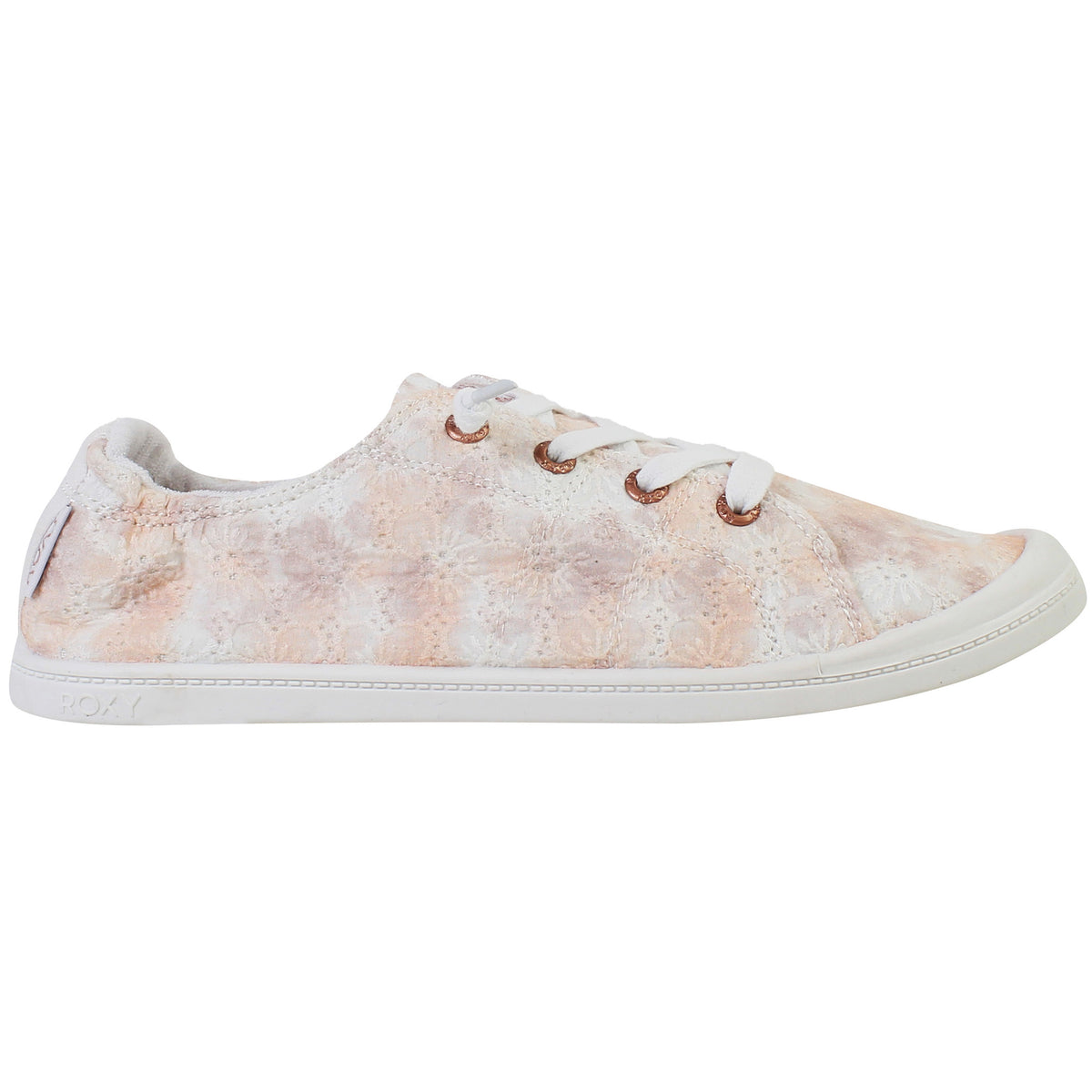 Roxy Bayshore III Womens Pink Plimsolls