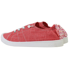 Roxy Bayshore Plus Womens Red Plimsolls
