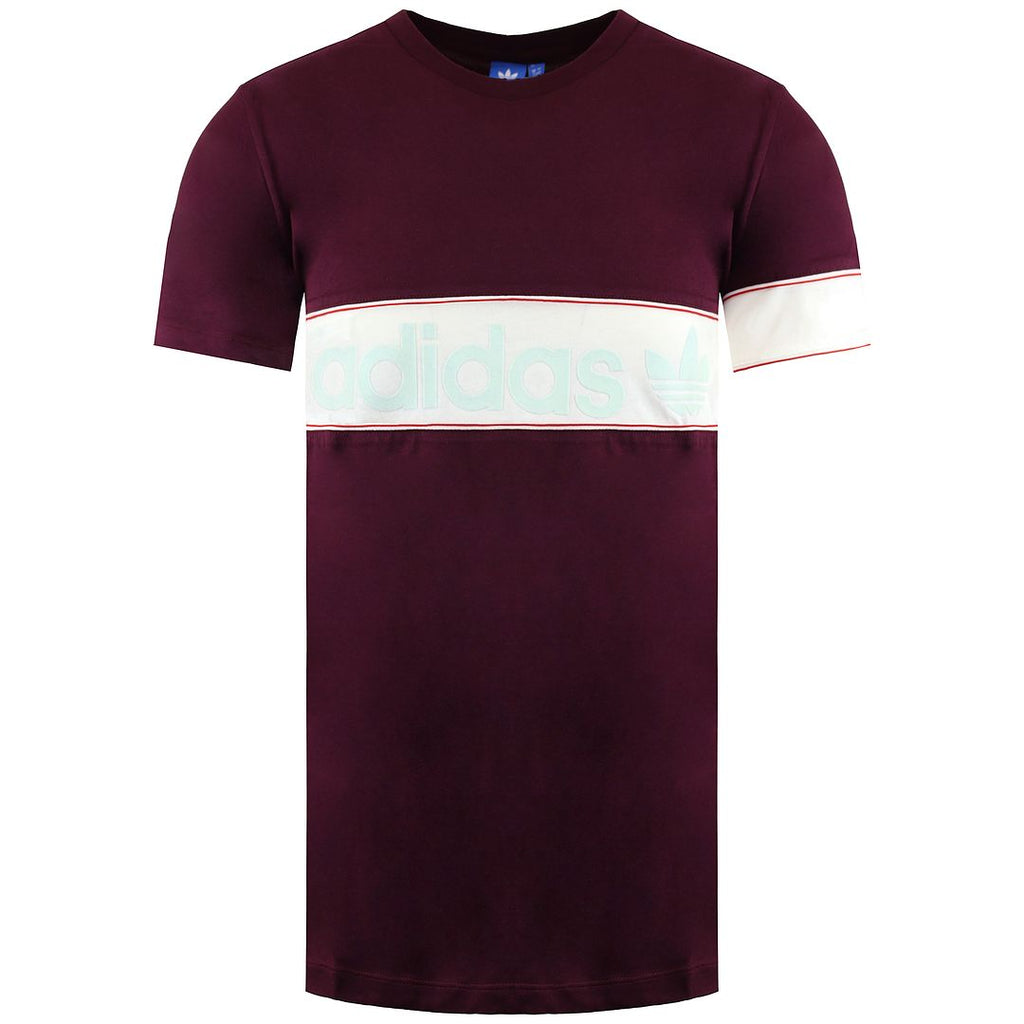 Adidas NY 1986 Womens Burgundy T-Shirt