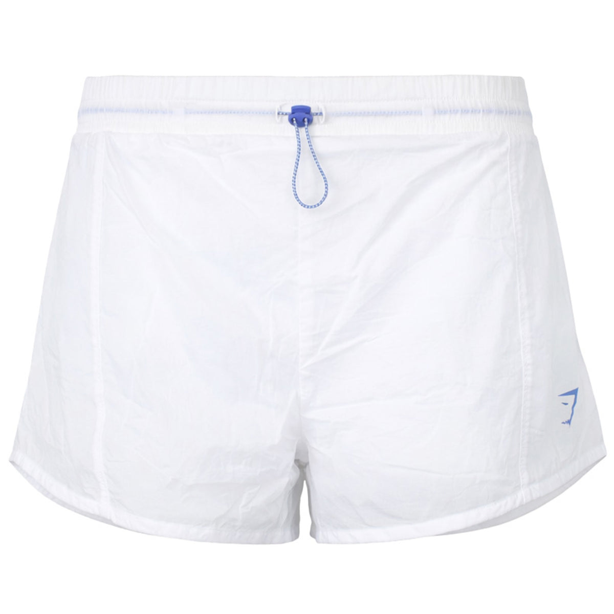 Gymshark Pulse Womens White/Blue Shorts