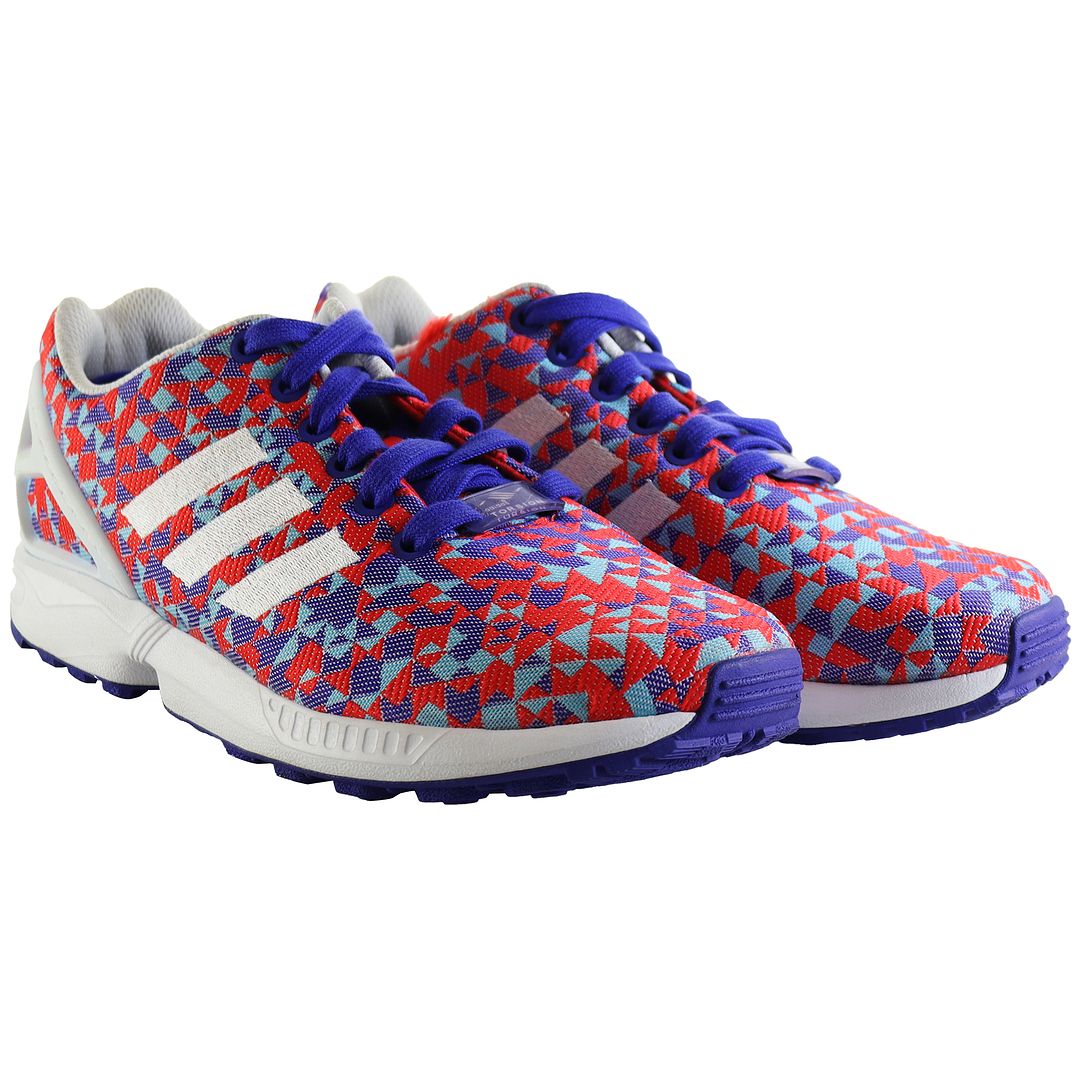 Adidas ZX Flux Weave Mens Multicoloured Trainers