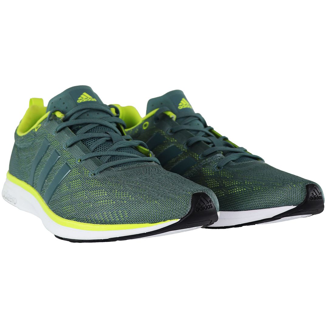 Adidas AdiZero Feather Mens Green Trainers