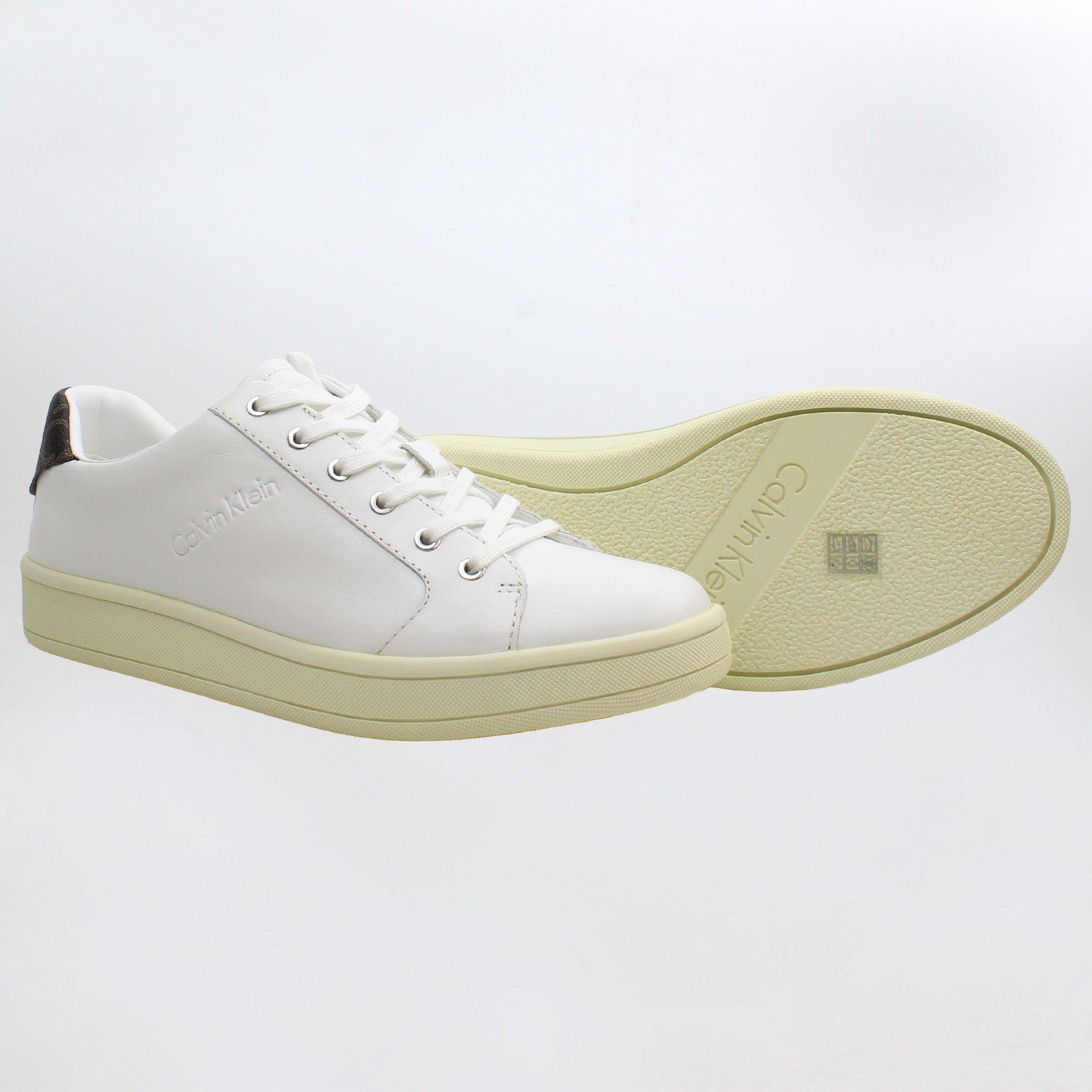 Calvin Klein Sonia Womens White Trainers NO BOX