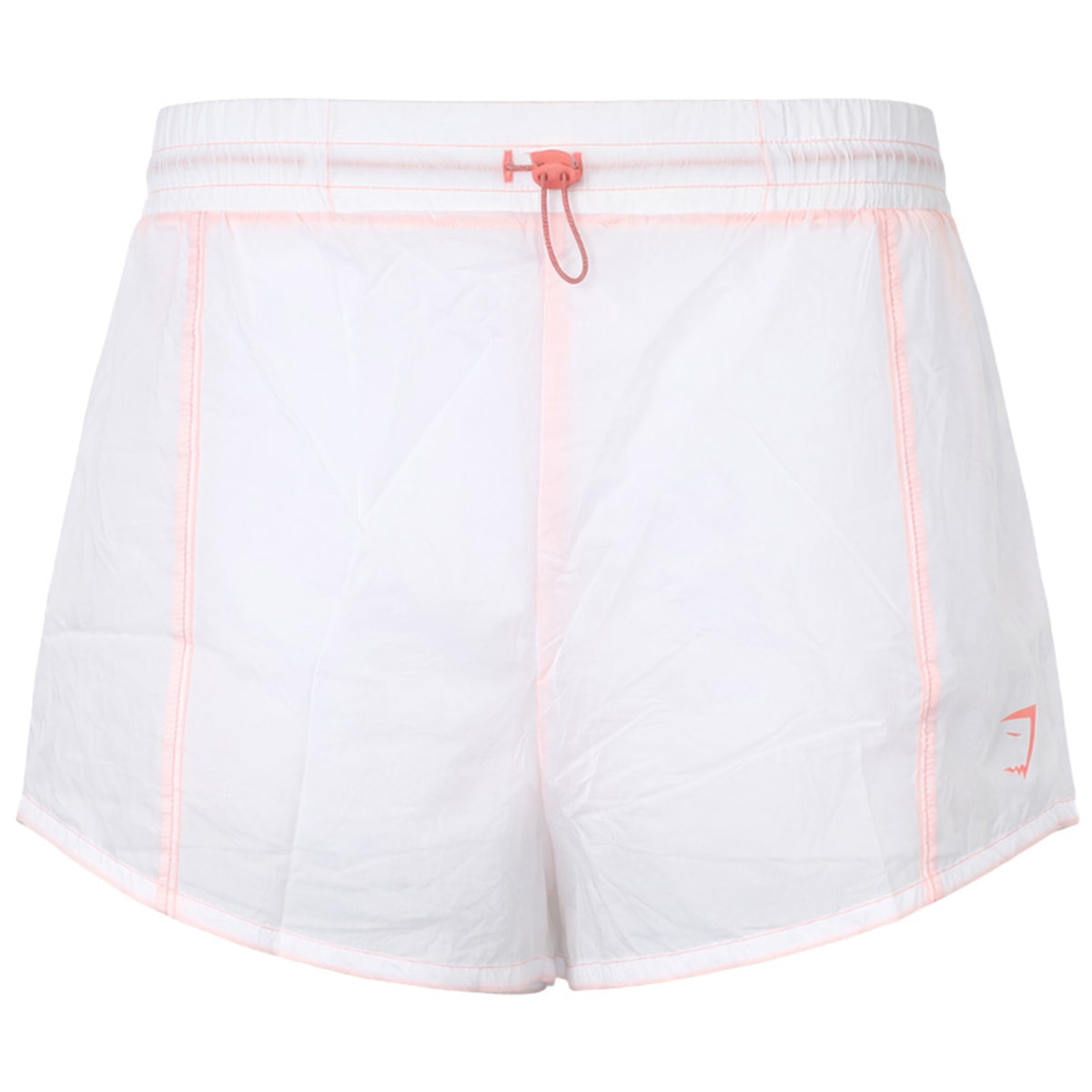 Gymshark Pulse Womens White/Pink Shorts