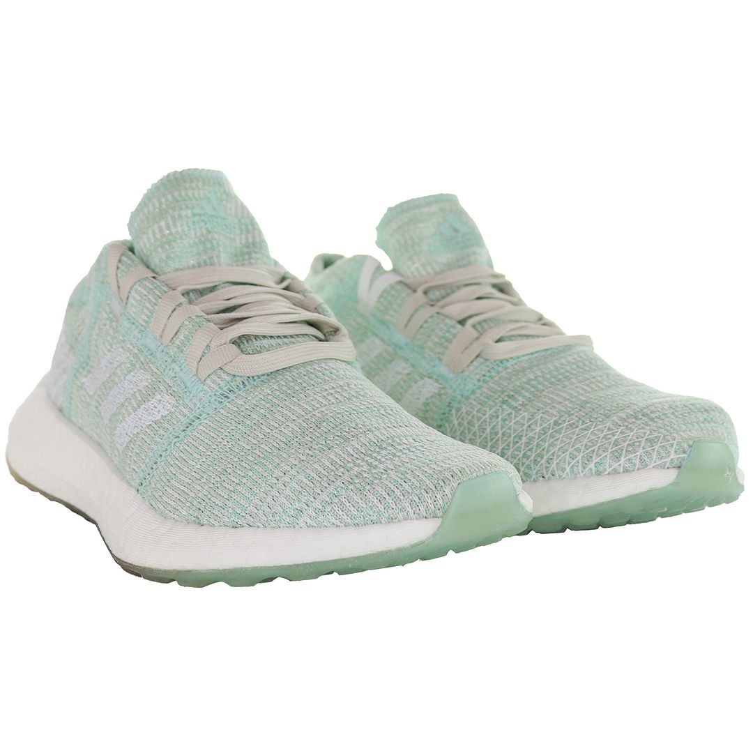 Adidas PureBoost Womens Green Trainers