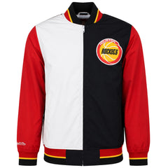 Mitchell & Ness NBA Houston Rockets Team History Warm Up Mens Jacket