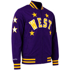 Mitchell & Ness NBA All Star Team History Warm Up 2.0 Mens Purple Jacket