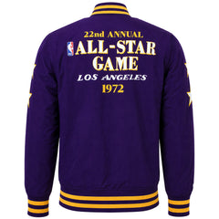 Mitchell & Ness NBA All Star Team History Warm Up 2.0 Mens Purple Jacket