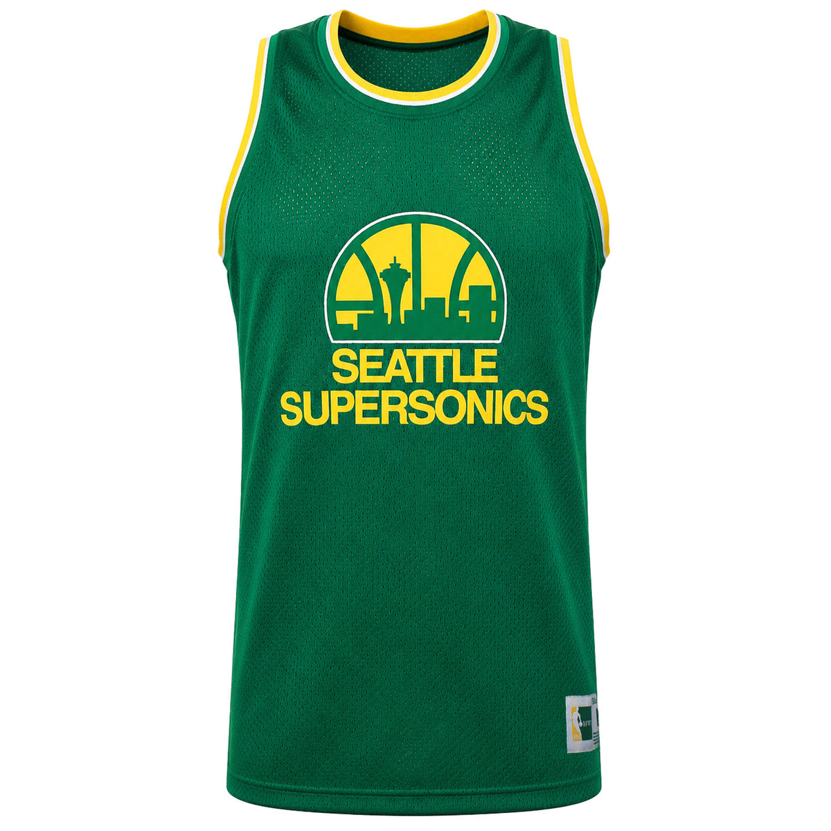Mitchell & Ness NBA Seattle Supersonics Mesh Mens Green Vest