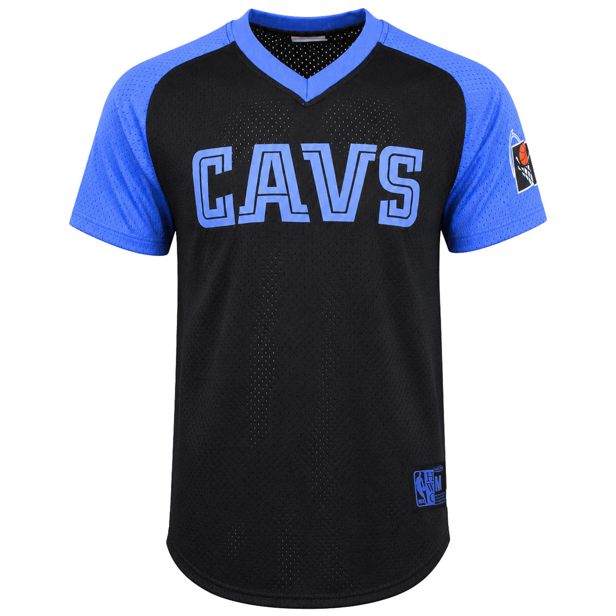 Mitchell & Ness NBA Cleveland Cavaliers Final Seconds Mesh Mens Black T-Shirt