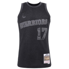 Mitchell & Ness NBA Golden State Warrior #17 Mullin Mens Black Vest