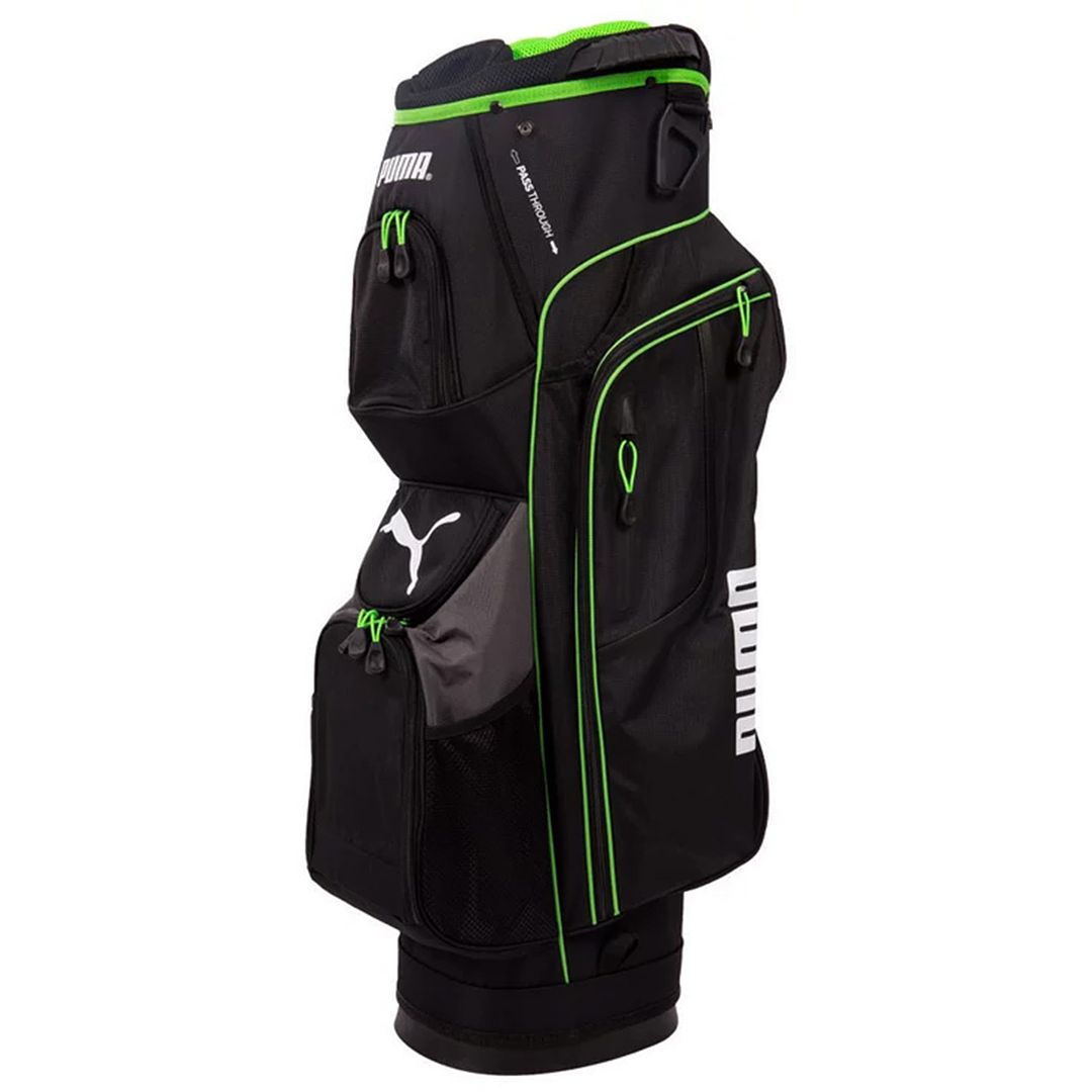 Puma Black/Green Golf Cart Series Bag