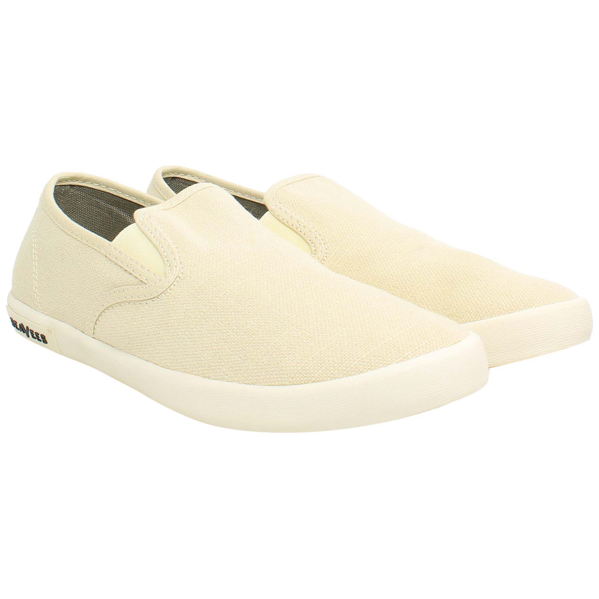 Seavees Baja Standard Womens Beige Plimsolls