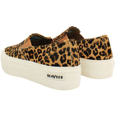 Seavees Baja Platform Standard Womens Brown Plimsolls