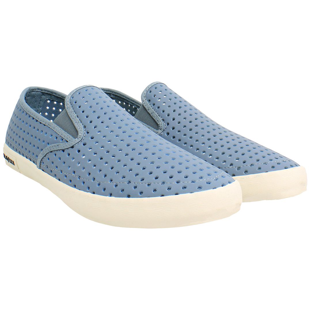 Seavees Baja Portal Mens Blue Shoes