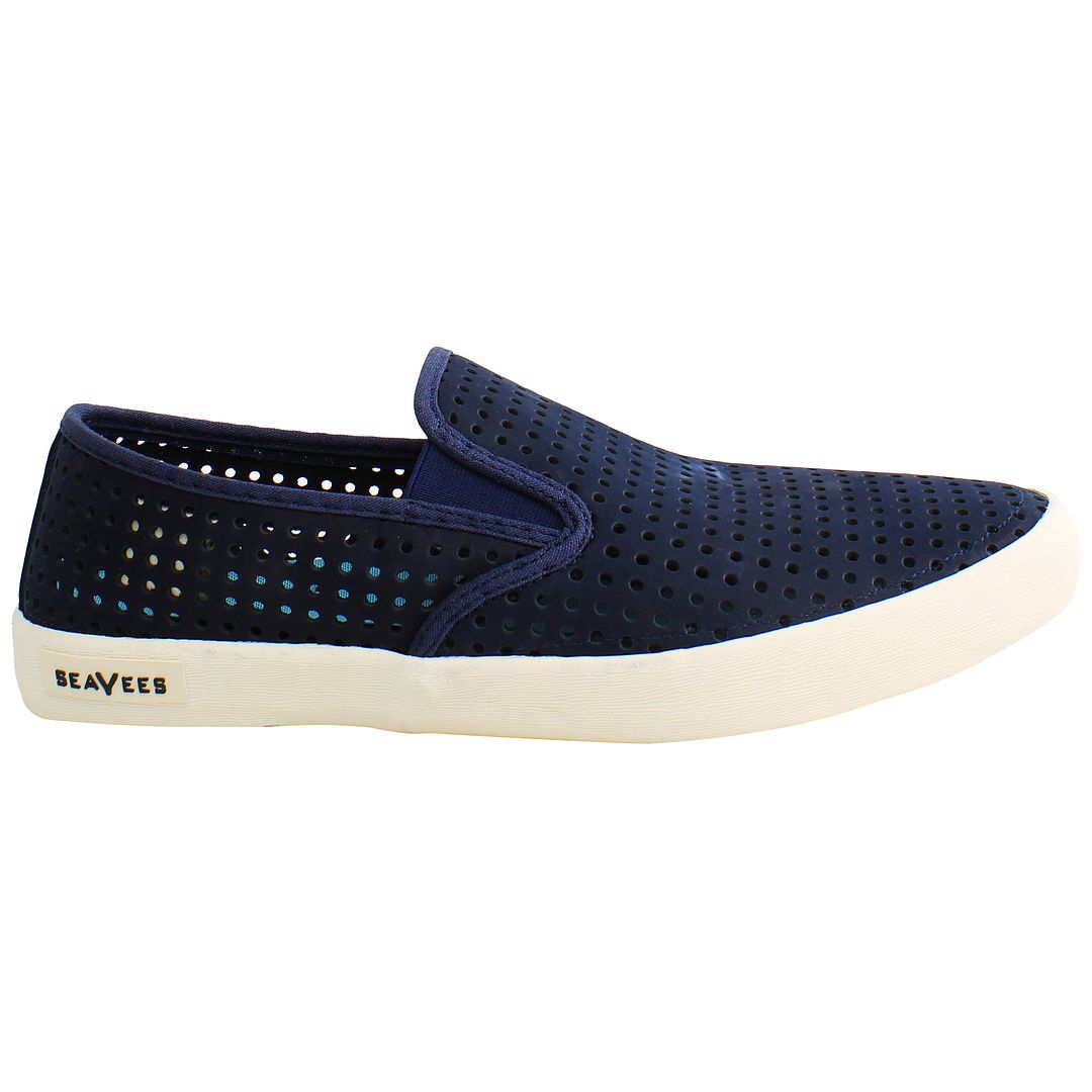 Seavees Baja Portal Mens Blue Plimsolls