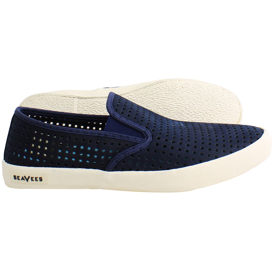 Seavees Baja Portal Mens Blue Shoes