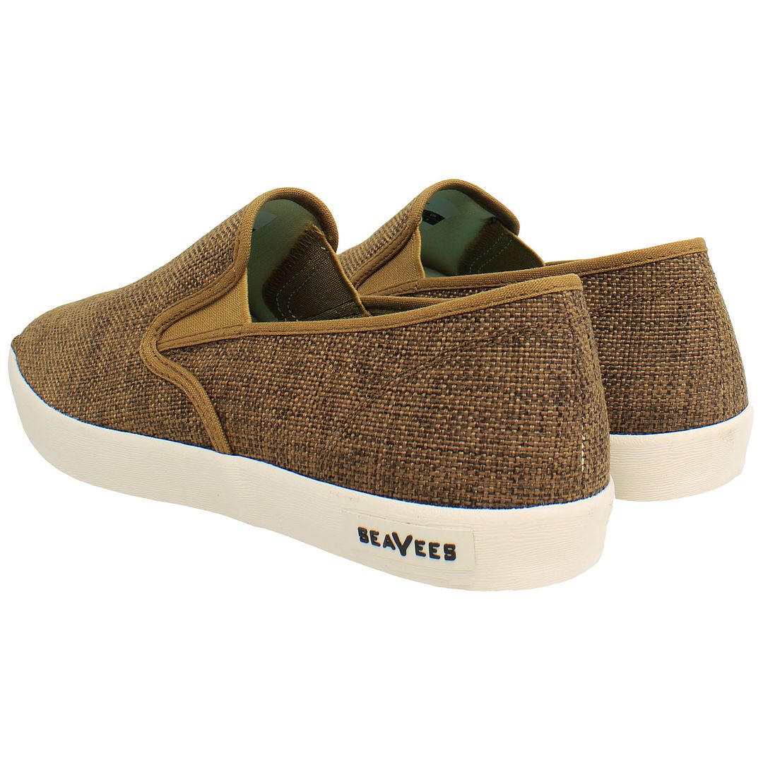 Seavees Baja Raffia Mens Brown Shoes