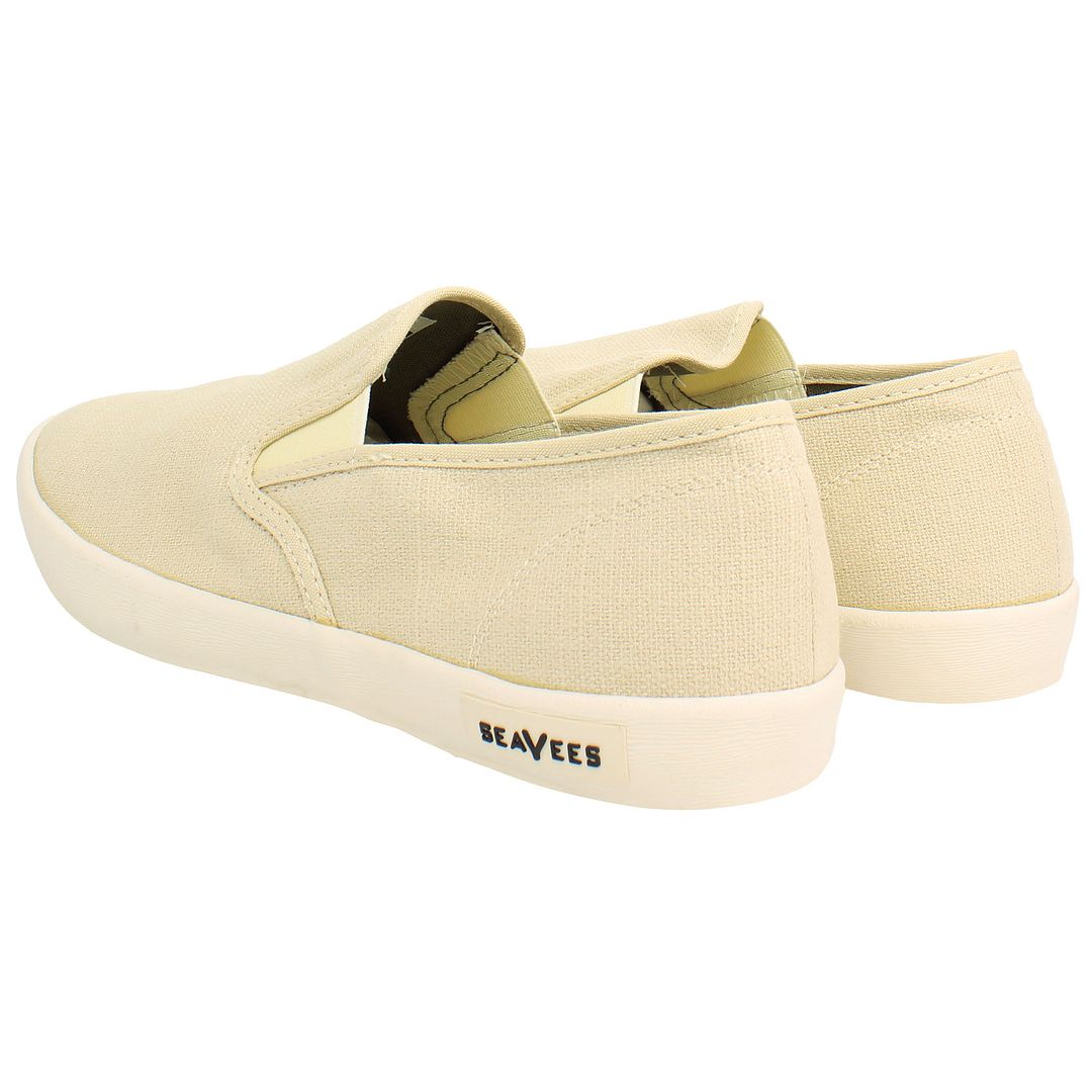 Seavees Baja Standard Mens Beige Plimsolls