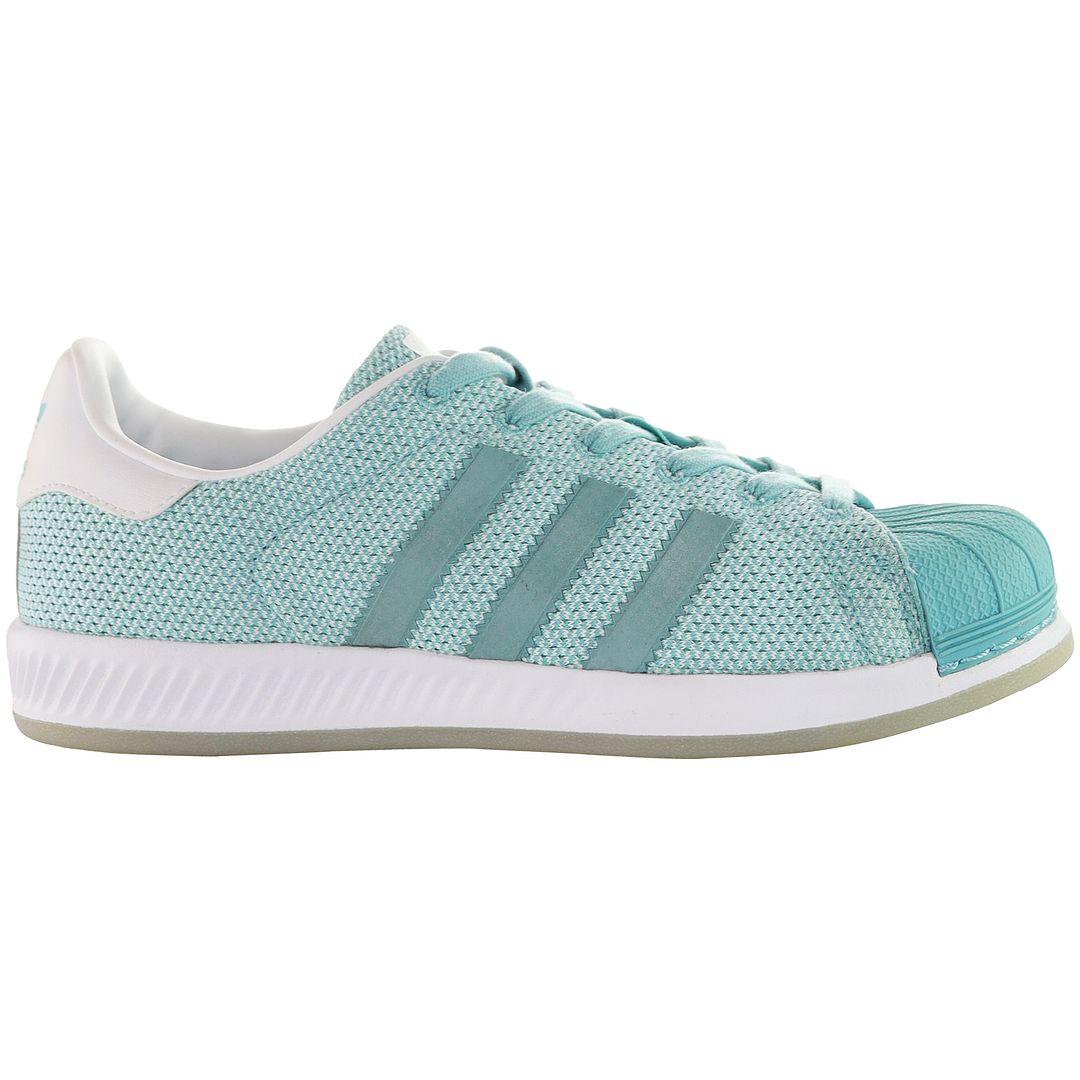 Adidas Superstar Bounce Womens Blue Trainers