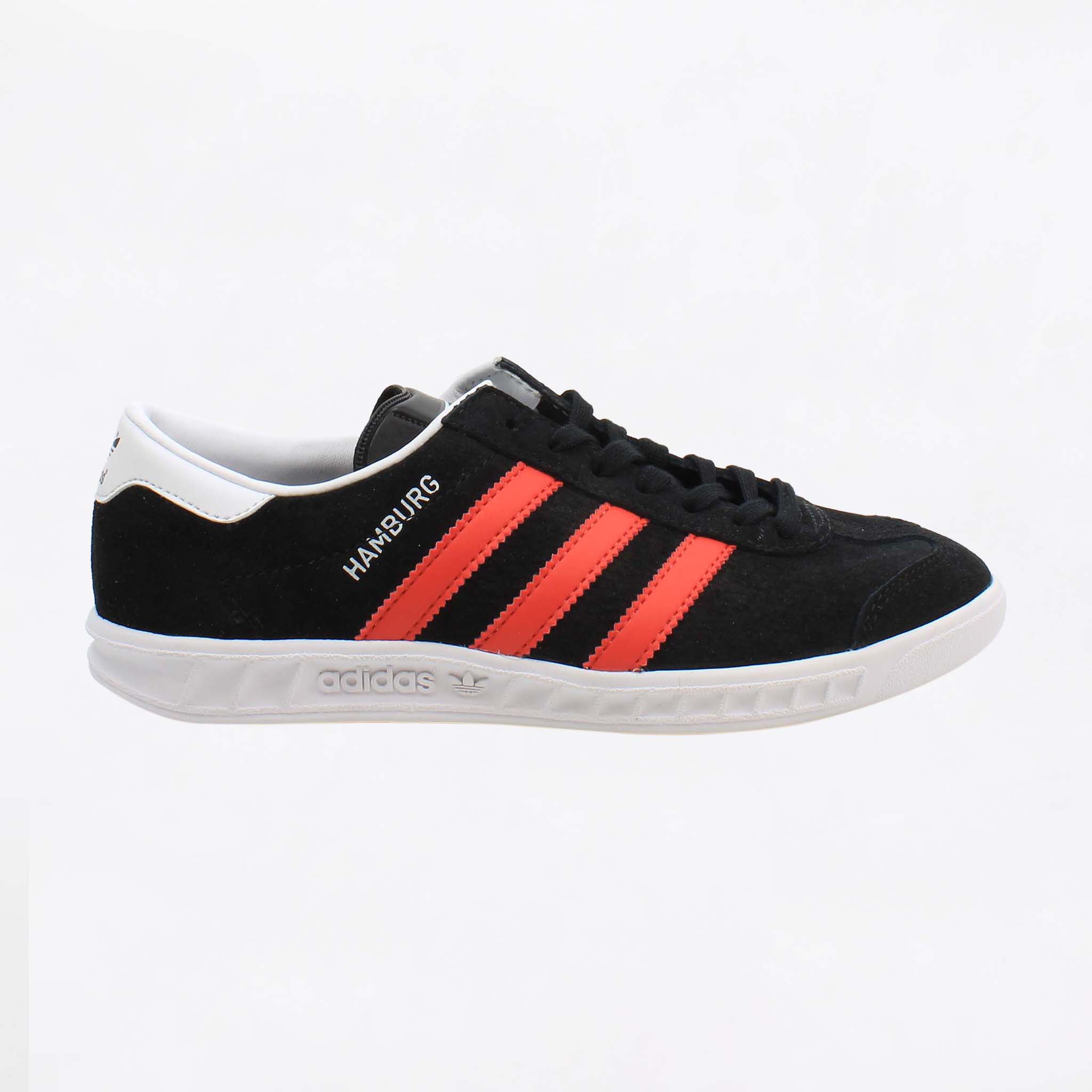 Adidas Hamburg Mens Black Trainers NO BOX