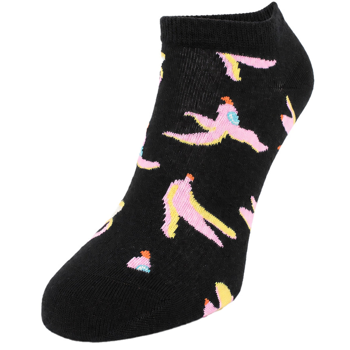 Happy Socks 1-Pack Black Banana Break Low
